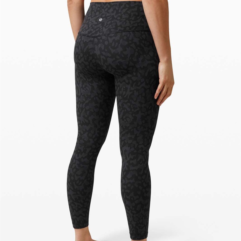 LuLuLemon Align Pant || Leopard Leggings || Formation Camo Deep Coal Multi